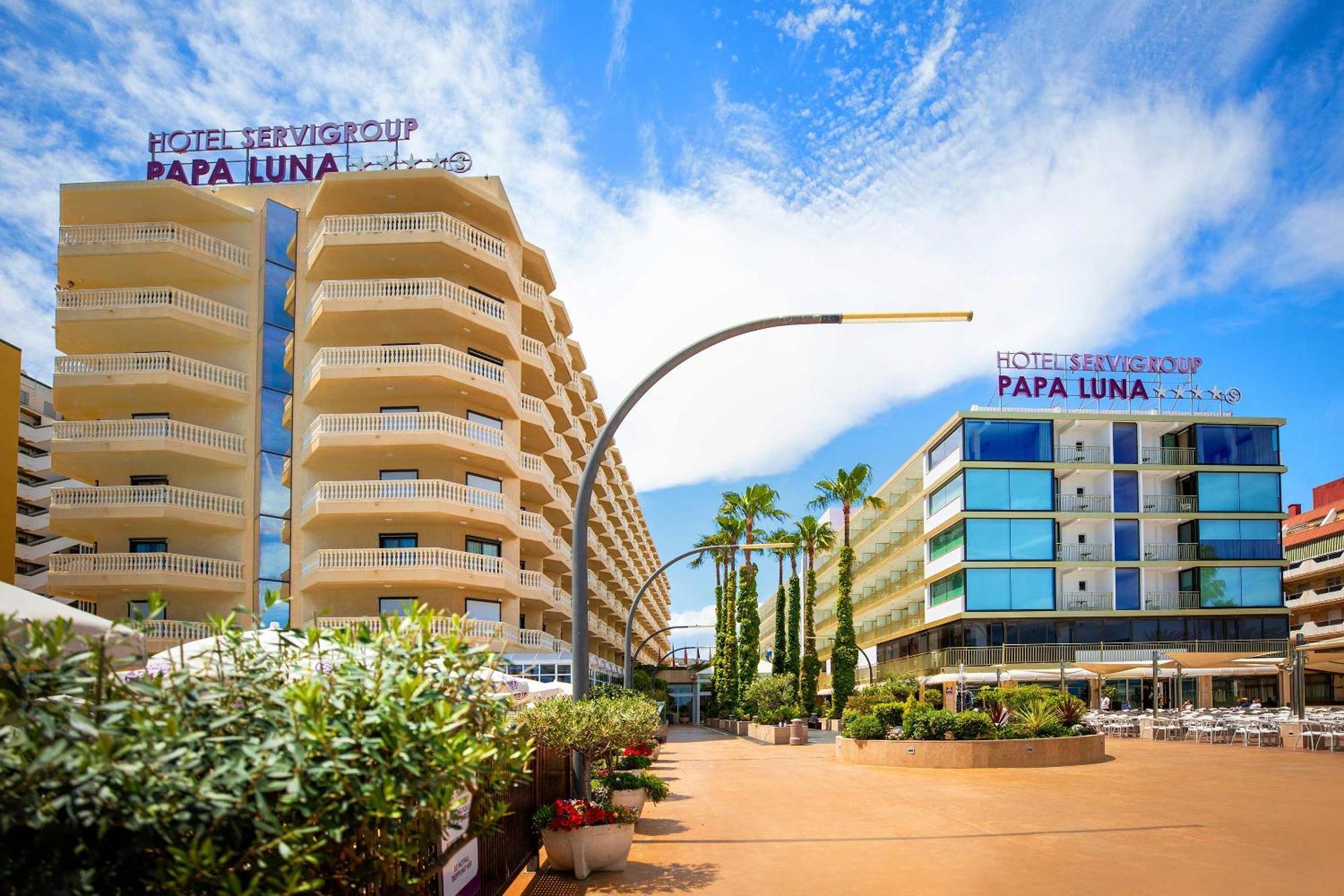 Hotel Servigroup Papa Luna Peníscola Exterior foto