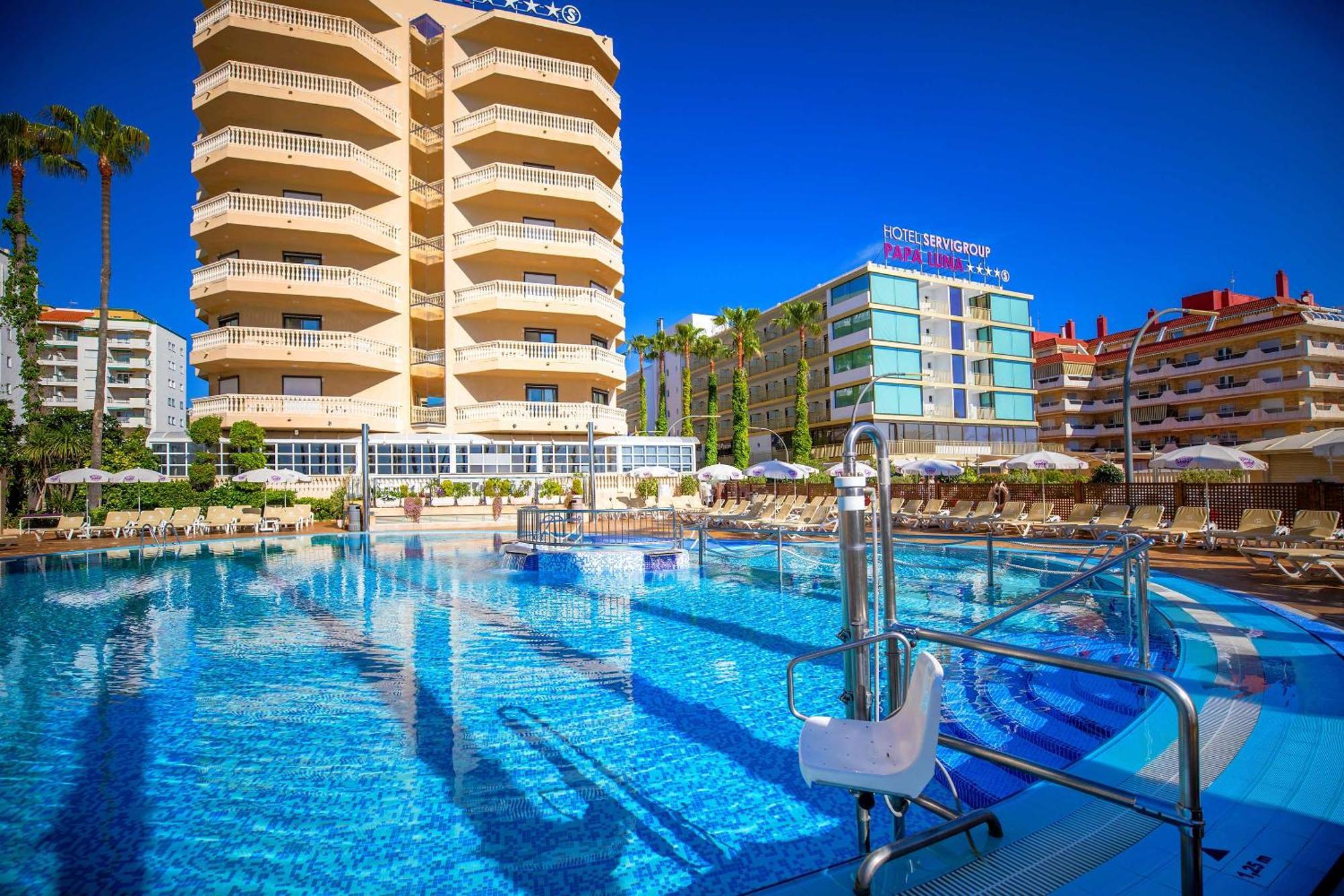 Hotel Servigroup Papa Luna Peníscola Exterior foto