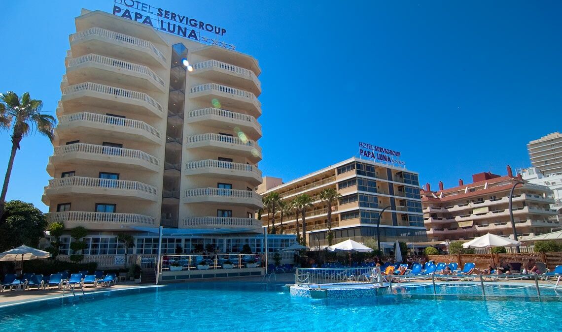 Hotel Servigroup Papa Luna Peníscola Exterior foto